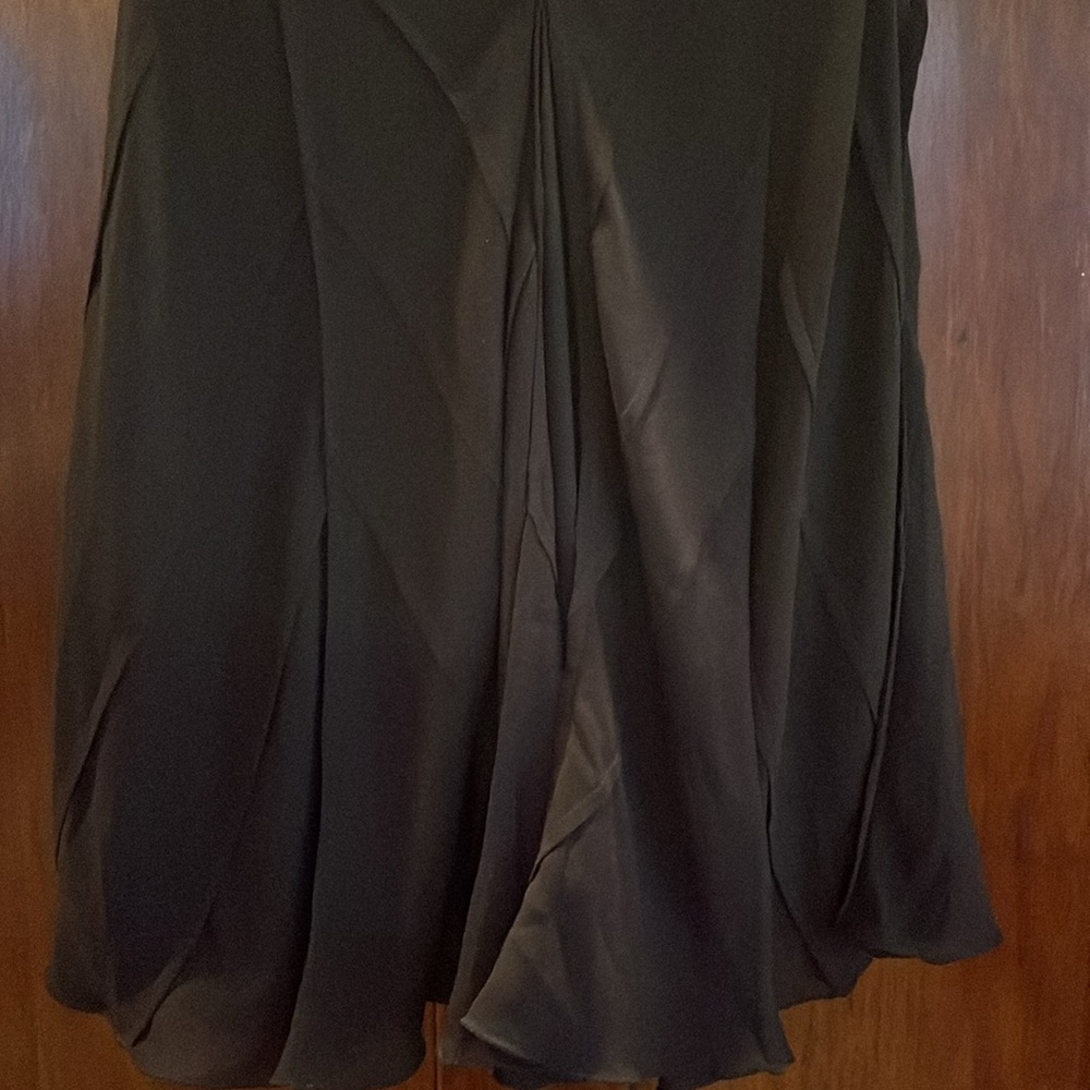Max Studio Chiffon Ruffle Swing Top - Picture 4 of 9